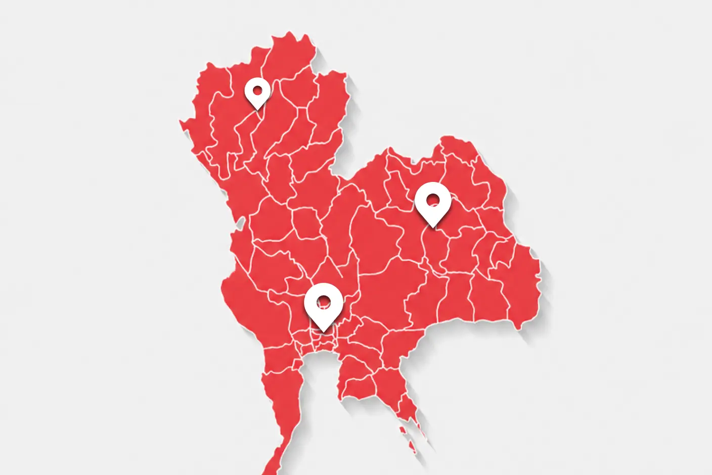 พื้นที่ให้บริการ | ThaiNamthip Coca-Cola
